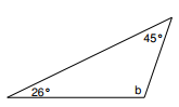 给定两个角求三角形的角度在线测验 7.9
