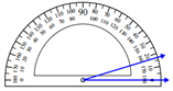使用Protractor测量角度工作表在线测验 1.3
