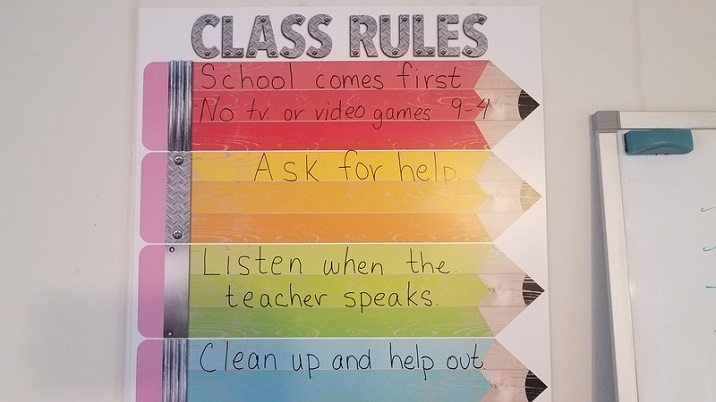 课堂规则
