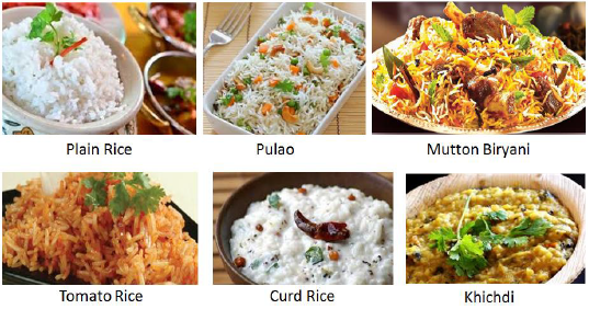 印度米饭菜肴