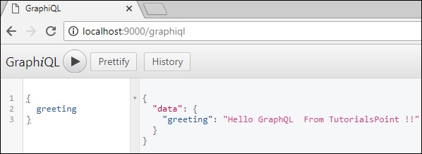 测试 GraphQL API