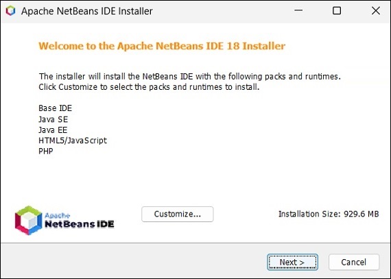 NetBeans IDE 安装程序