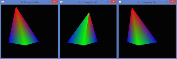 三角形深度测试
