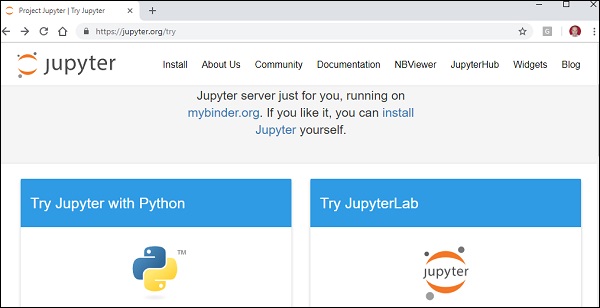 尝试使用 Jupyter 和 Python