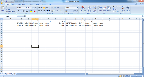 Excel 文件示例