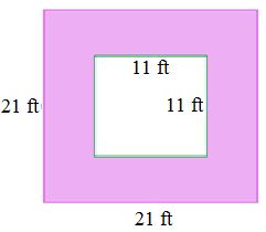 两个矩形之间的面积 Quiz9