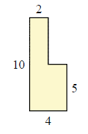 分段矩形图形的面积 Quiz6