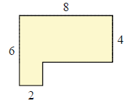 分段矩形图形的面积 Quiz8