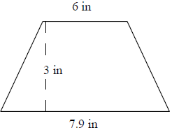 梯形的面积在线测验6