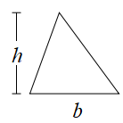 三角形的面积1