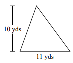 三角形的面积 示例 1