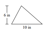 三角形的面积测验6
