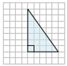 求网格上直角三角形的面积 示例 2