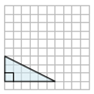 求网格上直角三角形的面积 测验 5