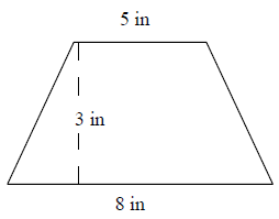 使用三角形和矩形求网格上梯形的面积 测验 5