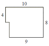 分段矩形图形的周长 Quiz10