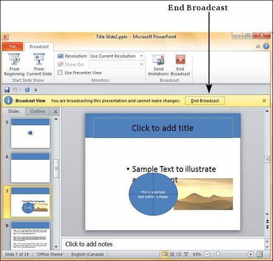 微软PowerPoint 2010