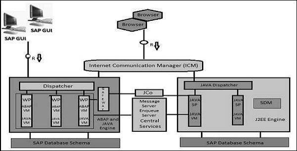 SAP网络架构
