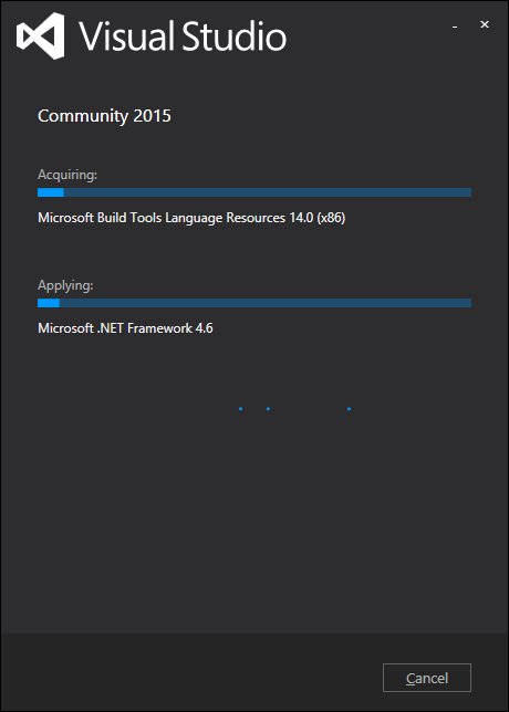 安装 Visual Studio