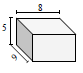 立方体或长方体的表面积 测验 1