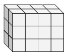 由单位立方体组成的长方体的表面积 Quiz2