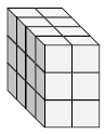 由单位立方体组成的长方体的表面积 Quiz8