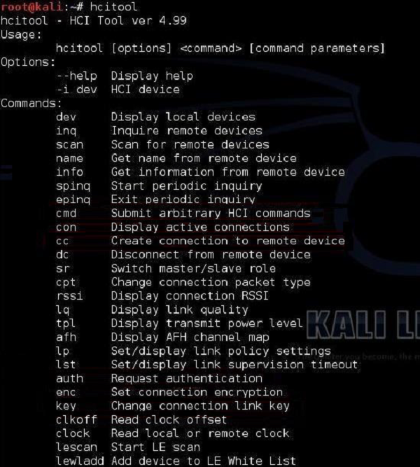 CLI 工具 Kali Linux