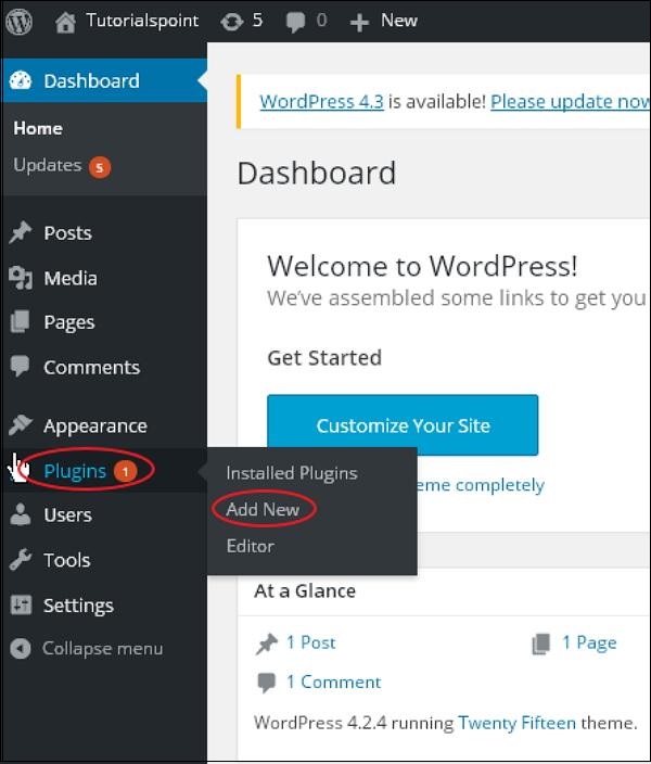 WordPress 插件设置